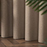 CYRUS - Lysdæmpende wavegardin, Mørk beige - EasyGardin