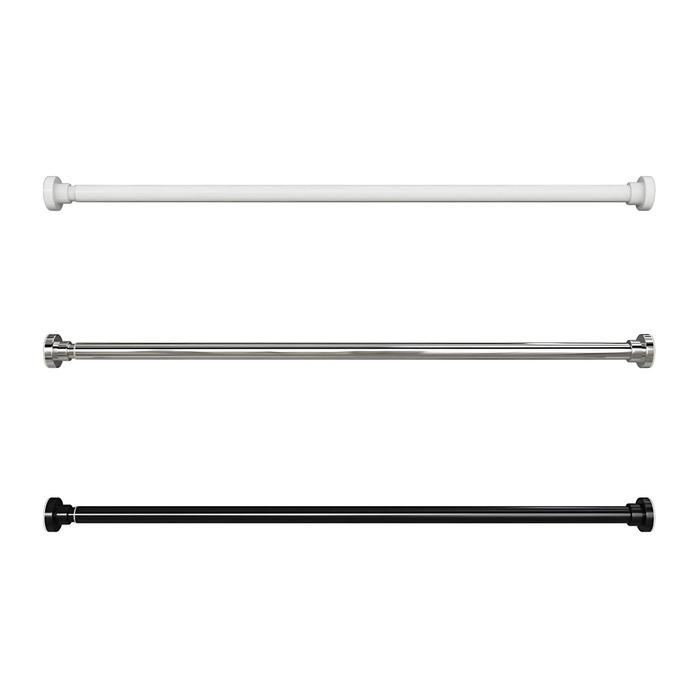 Gardinstang uden boring, 160-300 cm. – borefri gardinstang