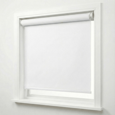 Rullegardin uden boring, Mørklægning (Hvid) - EasyGardin